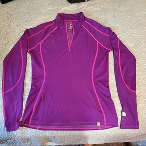 The North Face Flash-Dry Purple Quarter Zip!